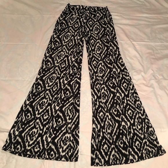 H & H Fashion Pants - Ikat Print Pant